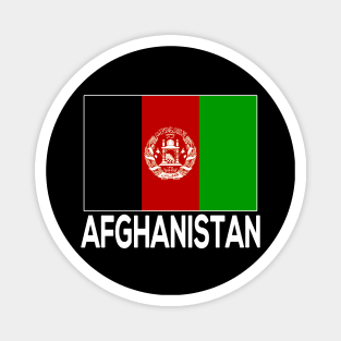 Free Afghanistan - Afghanistan Flag Magnet